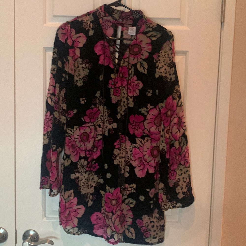 Woman’s long sleeve dress